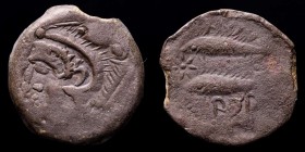 Spain, Sexi (Almuñecar, Granada) Bronze As (16.15 g. 29 mm.), before 120-50 BC.