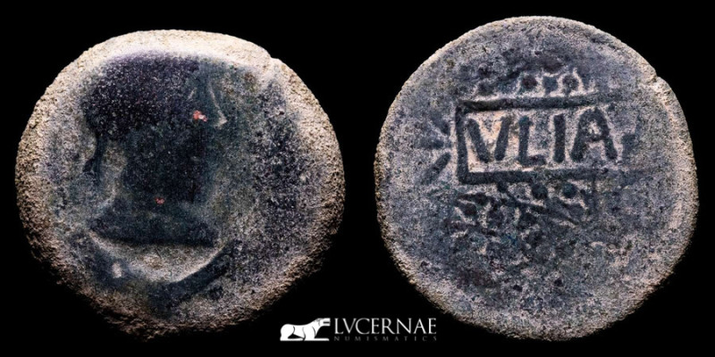 Ancient Hispania - Ulia (Montemayor, Córdoba)
Bronze As (26.33 g., 31 mm.), 50 B...