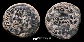 Augustus Bronze As 10,20 g. 25 mm. Cordoba 27 BC-14 AD Good very fine