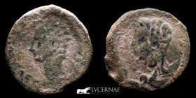 Augustus Bronze As 12.05 g. 26 mm. Cordoba 27 BC-14 AD gVF