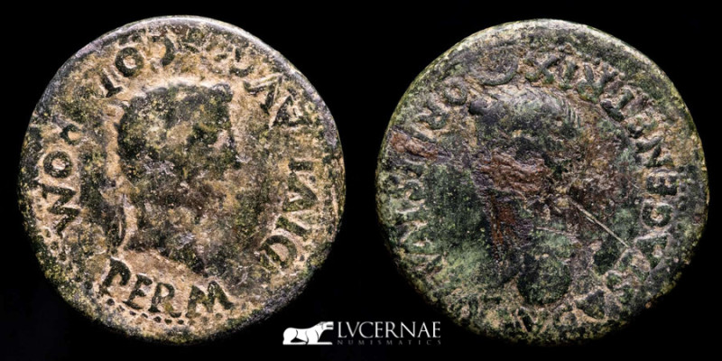 Roman Empire (Provincial) - Tiberius (14 - 36 A.D.) Bronze dupondius (20.90 g. 3...