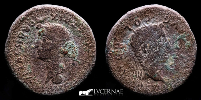 Roman Empire (Provincial) - Tiberius (14 - 36 A.D.) Bronze dupondius (25.31 g. 3...