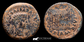 Tiberius Bronze As 14.59 g. 31 mm. Italica (Sevilla) 14-37 A.D. Very fine