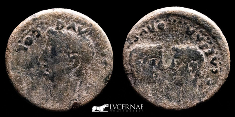 Roman Empire - Roman Hispania - Tiberius (14 - 36 A.D.) Bronze As (11.06 g. 26 m...