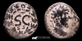 Lucius Verus Æ Bronze Æ24 11.05 g. 24 mm. Antioch ad Orontem 161/9 AD. gVF