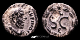 Macrinus Æ Bronze Unit 3.73 g., 18 mm. Antioch, Syria. 217-218 AD gVF