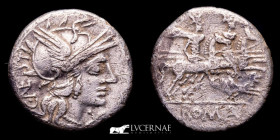 C. Antestius Silver Denarius 3,58 g. 18 mm. Rome 146 BC Good Very Fine