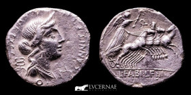 C. Annius - L. Fabius Silver denarius 3,34 g. 19 mm Hispania 82-81 B.C. gVF