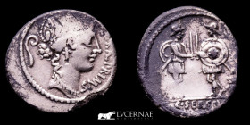 C. Servilius C.f. Silver Denarius 3,38 g, 18 mm Rome 57 B.C. GVF