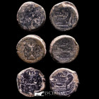 Republic - Janus Bronze 3 x As -- Rome 211 B.C. GVF