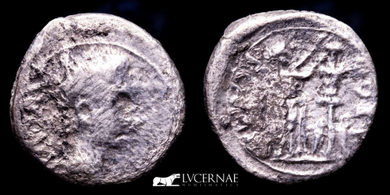 Roman Imperial - Augustus (27 B.C. - 14 A.D.) Silver quinarius (1,55 g. 14 mm.)....