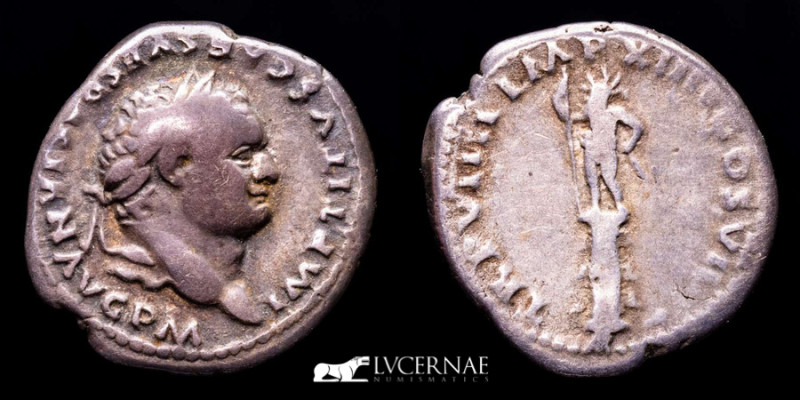 Roman Empire

TITUS (79-81). AR Denarius (3,24 g., 18 mm.). Rome 79 AD

IMP TITV...