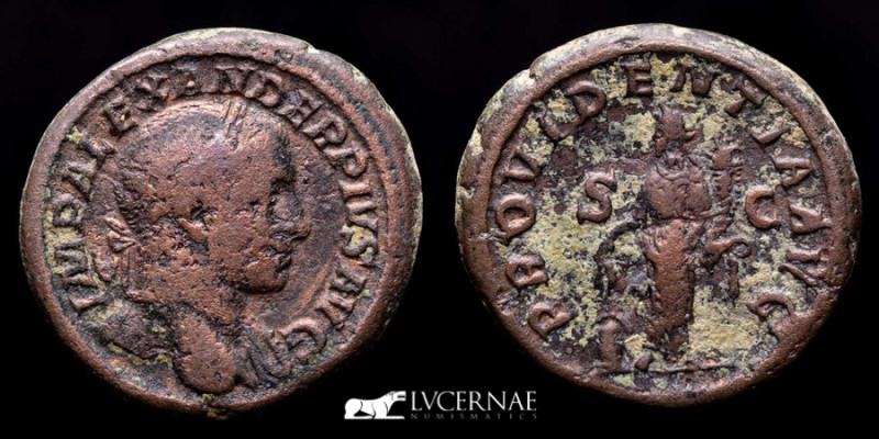 Roman Empire - Severus Alexander (222-235 A.D.). 
Bronze as (12,50 g., 26 mm.). ...