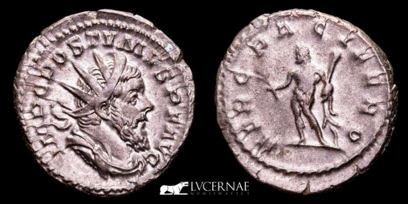 Roman Empire - Postumus, Romano-Gallic Emperor (AD 260-269)
Silver antoninianus....