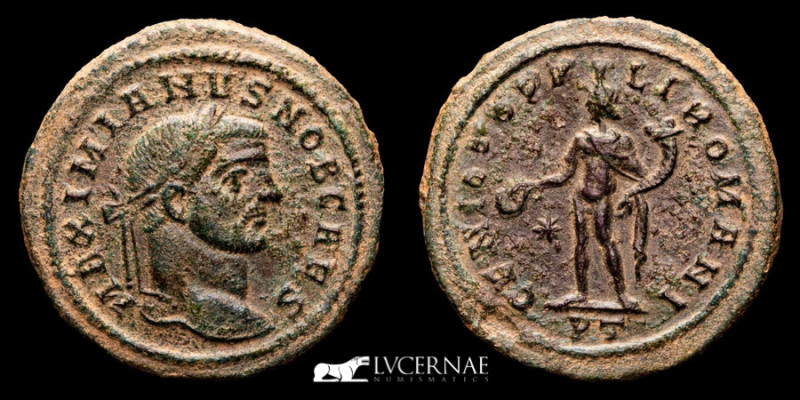 Roman Empire - Maximianus. Caesar (A.D. 286-305). Æ follis (10,57 g. 30 mm.). Mi...