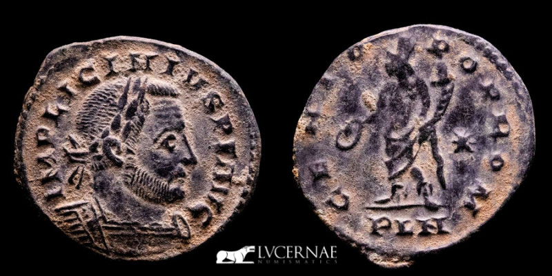 Roman Empire - Licinius I. AD 308-324. Æ Follis (4.77 g. 23 mm.). Londinum (Lond...