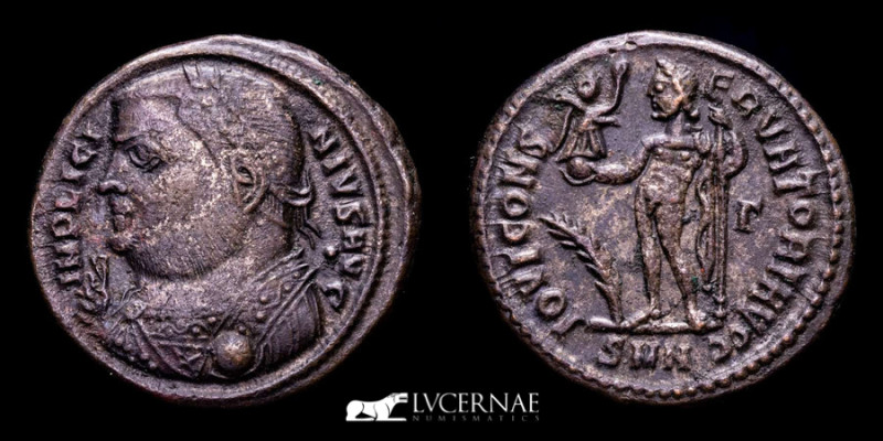 Roman Empire. - LICINIUS I (308-324 AD). - Bronze follis. (3.43 g. 19 mm.)
Minte...