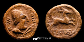 Malaca Lead Lead 10.37 g. 21 mm. Hispania 1 century B.C. gVF