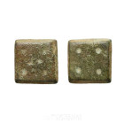 Byzantine Bronze Æ Weight 6,85 g, 10 mm VI-VII century AD Good Very Fine (MBC)