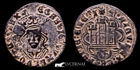 Enrique IV Billon Cuartillo 5.32 g., 27 mm. Seville 1454-1474 VF