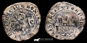 Catholic kings Copper 2 Maravedís 2.28 g. 25 mm. Granada 1474-1504 Good very fine