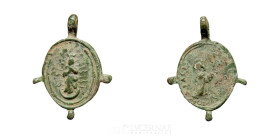 -- Bronze Religious Medal 25 mm Centurie XVIII Good fine (MBC)