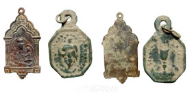-- Bronze Religious Medal 25 - 23 mm Centurie XVIII/XX Good fine (MBC)