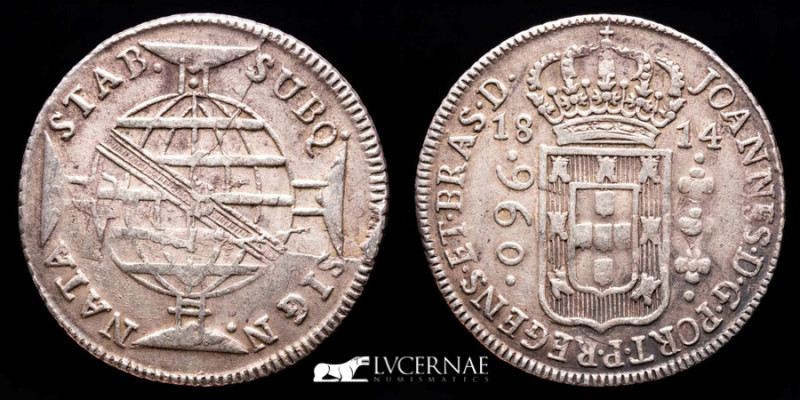 Brazil - João Prince Regent. 

960 Réis, 1814. Minted in Bahia. It was minted on...