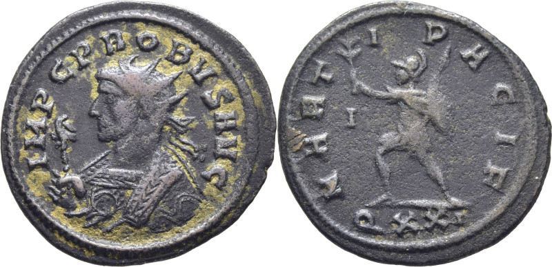 ROMA IMPERIO. PROBO. Antoniniano. 276-282. MARTI PACIF y XXIQ en exergo. Marte m...