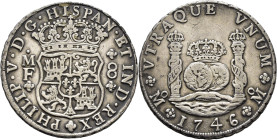 FELIPE V. Méjico. 8 reales. 1746. MF