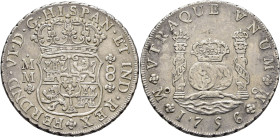 FERNANDO VI. Méjico. 8 reales. 1756. MM