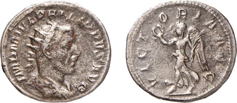 FILIPPO I (244-249) ANTONINIANO - D/Busto radiato e corazzato a d. IMP M IVL PHI...