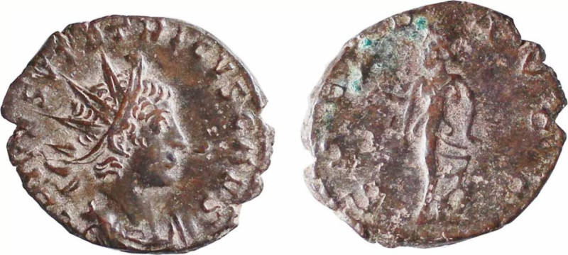 TETRICO II (271-274) FOLLIS - D/Busto drappeggiato e radiato a d. C PIV ESV TETR...