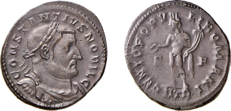 COSTANZO I CLORO (293-305) FOLLIS - Zecca Treviri - D/Busto corazzato e laureato...