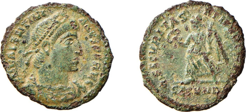 VALENTINIANO I (364-375) CENTENIONALE - Zecca Roma - D/Busto diademato, drappegg...