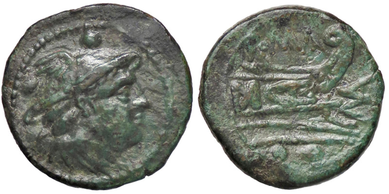 ROMANE REPUBBLICANE - ANONIME - Monete con simboli o monogrammi (211-170 a.C.) -...