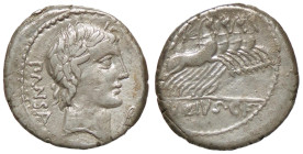 ROMANE REPUBBLICANE - VIBIA - C. Vibius C. F. Pansa (90 a.C.) - Denario B. 1; Cr. 342/5b (AG g. 3,74)

Status: BB-SPL