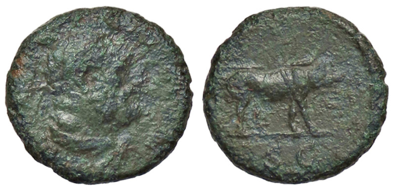 ROMANE IMPERIALI - Traiano (98-117) - Quadrante C. 338 (AE g. 2,57)

Status: M...