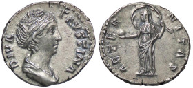 ROMANE IMPERIALI - Faustina I (moglie di A. Pio) - Denario C. 32; RIC 351 (AG g. 3)

Status: SPL+