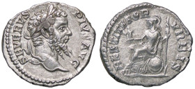 ROMANE IMPERIALI - Settimio Severo (193-211) - Denario C. 606 (AG g. 3,34)

Status: qSPL