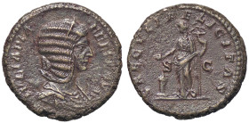 ROMANE IMPERIALI - Giulia Domna (moglie di S. Severo) - Asse C. 179; RIC 603 (AE g. 11,8)

Status: BB+