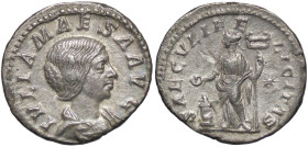 ROMANE IMPERIALI - Giulia Maesa (ava di Elagabalo) - Denario C. 45; RIC 271 (AG g. 2,3)

Status: qSPL