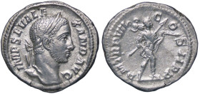 ROMANE IMPERIALI - Alessandro Severo (222-235) - Denario (AG g. 2,93)

Status: BB-SPL