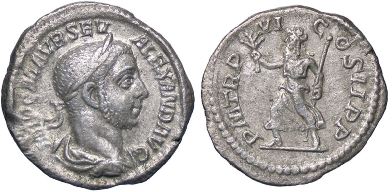 ROMANE IMPERIALI - Alessandro Severo (222-235) - Denario (AG g. 2,79)

Status:...