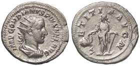 ROMANE IMPERIALI - Gordiano III (238-244) - Antoniniano C. 121; RIC 86 (AG g. 4,2)

Status: BB+