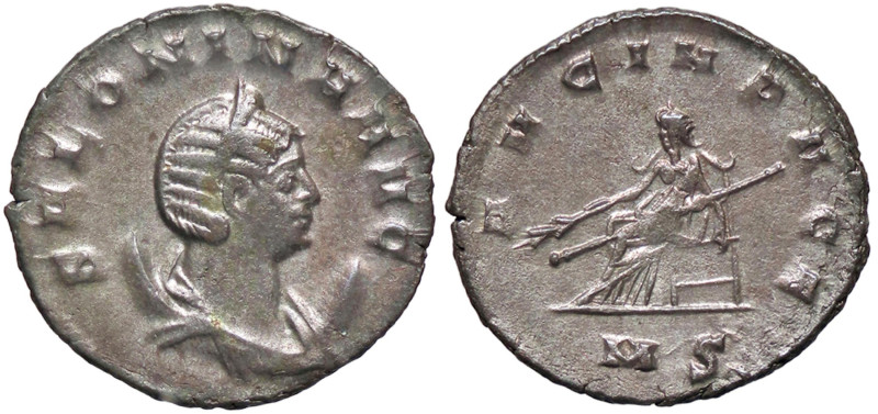 ROMANE IMPERIALI - Salonina (moglie di Gallieno) - Antoniniano (Mediolanum) C. 1...