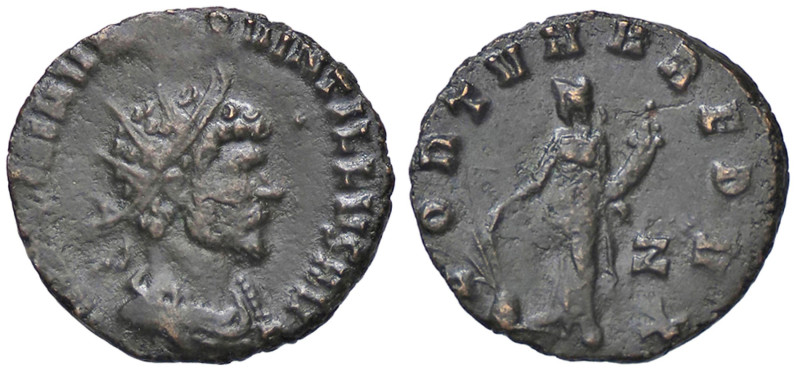 ROMANE IMPERIALI - Quintillo (270) - Antoniniano (MI g. 2,94)

Status: BB
