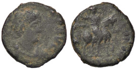 ROMANE IMPERIALI - Arcadio (383-408) - AE 4 (Alessandria) RIC 22b (AE g. 1,59)

Status: BB