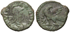 BARBARICHE - OSTROGOTI - Teodorico (489-526) - 40 Nummi (Roma) Metlich 76b (AE g. 10,92)

Status: BB+