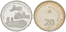 ESTERE - SVIZZERA - Confederazione - 20 Franchi 2004 AG

Status: FDC